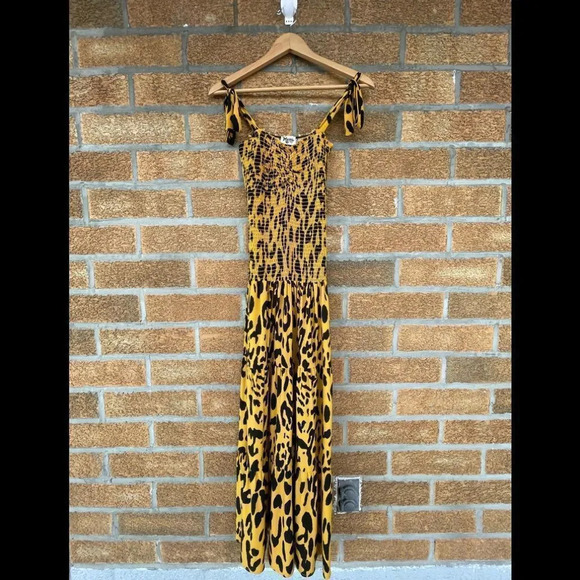 Show Me Your Mumu The Smooch Dress in leopard print small - Picture 4 of 15